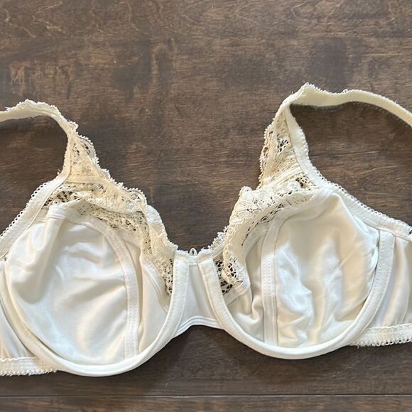 Wacoal wired unlined lace bra Sz-32D - Picture 4 of 8